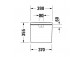 Раковина туалетна Duravit Durastyle Basic підлогова 65x36,5 cm Rimless bez kołnierza, з покриттям HygieneGlaze - біла