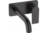 Настінний змішувач для раковини Hansgrohe Vernis Shape, прихований, кран 20,5 cm - хром