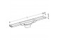 Rynna zbiorcza Geberit CleanLine80 90cm для лінійного дренажу