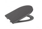 Сидіння для унітазу з мікроліфтом Roca Inspira Round - onyx