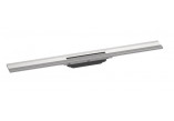 Зовнішній компонент odpływu Hansgrohe RainDrain Flex, 80 cm, установка przy ścianie - чорний мат.