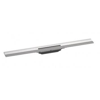 Зовнішній компонент odpływu Hansgrohe RainDrain Flex, 80 cm, установка przy ścianie - чорний мат.