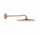 Верхній душ Grohe Rainshower Mono 310 з тримачем 422 mm, 1 strumień - brushed warm sunset