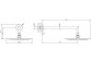 Верхній душ Gessi Anello, кругла, 250mm, regulowana, з тримачем ściennym 358mm - Copper Brushed PVD