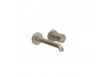 Змішувач для умивальника Gessi Habito, зовнішній компонент - Finox Brushed Nickel