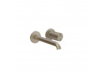 Змішувач для умивальника Gessi Habito, зовнішній компонент - Finox Brushed Nickel
