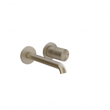Змішувач душовий Gessi Habito термостатичний 2-drożna зовнішній компонент - Finox Brushed Nickel