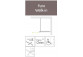 Душова кабіна Radaway Furo-SL Brushed Gold Walk-in 1200x2000 mm, правий варіант - скло прозоре, profil золотий szczotkowany