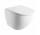 Раковина WC Omnires Ottawa Comfort 54x36,5 cm навісна, bezkołnierzowa, з сидінням з мікроліфтом - білий мат.