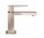 Змішувач для умивальника Gessi Rettangolo без пробки - Finox Brushed Nickel