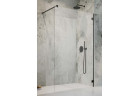 Душова кабіна Radaway Essenza Pro 8 Walk-in 90 cm, скло прозоре, profil GunMetal