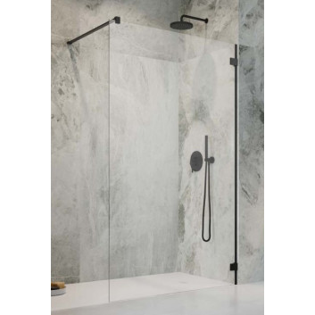 Душова кабіна Radaway Essenza Pro Gold Walk-in 120, скло прозоре, profil золотий