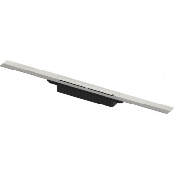 Profil душовий Tece Drainprofile з покриттям PVD, хромована сталь 1000 mm, в кольорі чорним 