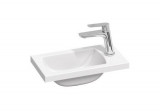 Умивальник Ravak Classic II 40x22 cm, меблевий чи навісна, з отвором na baterie - біла