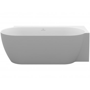 Ванна вільностоячий Ravak Freedom Corner II Tec 175x86 cm, wariant лівий - Smoke Greyбіла, ширма odpływu біла