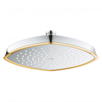 Верхній душ Grohe Grandera 221 mm x 221 mm, навісна, jednostrumieniowa, brak ograniczenia przepływu
