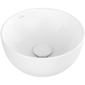 Умивальник Villeroy&Boch Artis монтована на стільниці, śr. 43 cm, Weiss Alpin
