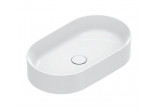 Умивальник на стільницю Catalano Zero 60x35 cm, без переливу, без отвору na baterie - tortora satin
