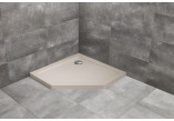 Піддон прямокутний Radaway Doros F, 140x80cm, акрильний, stone white