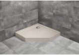 Піддон прямокутний Radaway Doros F Compact, 140x80cm, акрильний, stone білий