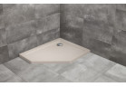 П ятикутний душевий піддон правий Radaway Doros PT E 100x80cm - stone kaszmirowy