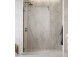 Двері розсувні walk-in Radaway Furo, праве, з стінкою, 160x200cm, скло прозоре, profil хром