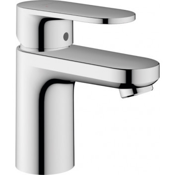 Змішувач для умивальника Hansgrohe Vernis Blend одноважільний 100 з комплектом зливу - хром