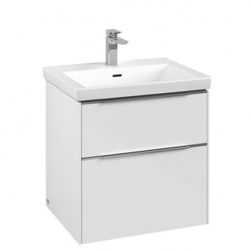 Шафка підраковинна Villeroy&Boch Subway 3.0. 772x576x462mm, 2 szuflady, taupe