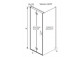 Душова кабіна Radaway Modo X I 120, przejrzysta, 1180x2000mm