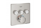 Змішувач термостатичний Grohtherm SmartControl do obsługi trzech wyjść wody - нержавіюча сталь
