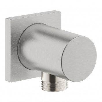 З єднувальне коліно Grohe Rainshower, настінні, DN 15 - чорний мат.