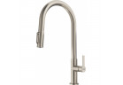 Кухонний змішувач Franke Maris Slim Clear Water J Pull-Out підлогова - сталь