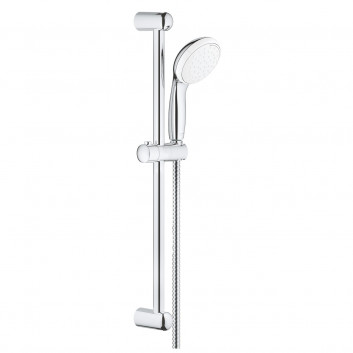 Душовий комплект Grohe Tempesta 100, лійка дворежимна зі шлангом 175cm i штангою 60cm, хром
