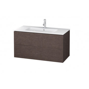 Шафка підраковинна Duravit L-Cube, навісна 820 x 481 mm - біла, благородний блиск