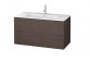 Шафка підраковинна Duravit L-Cube, навісна 820 x 481 mm - біла, благородний блиск