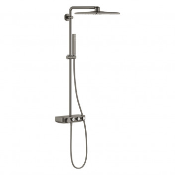 Душовий комплект Grohe Euphoria SmartControl System 310 Duo з термостатом - brushed hard graphite