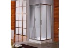 Душова кабіна Novellini Lunes A 93-96 cm кутова - 1 частина, profil хром, прозоре скло