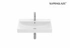 Малий умивальник настінний Roca Ona 65x46 cm FIineceramic, з покриттям Supraglaze - біла