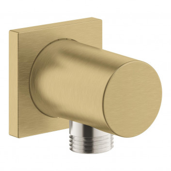 З єднувальне коліно Grohe Grandera настінні - хром / золотий