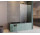 Ширма для ванни Radaway Furo SL PND II 120x150 cm, przesuwny, правий - скло прозоре, profil хром