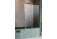 Ширма для ванни Radaway Furo SL PND II 100, лівий, скло прозоре, 100x150cm, przesuwny, profil хром