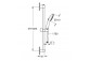 Душовий комплект Grohe New Tempesta 100, dwustrumieniowy, хром 