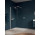 Двері розсувні Walk-In Huppe Xtensa pure чотирикут., 140 cm одночастинні з фіксованим сегментом - срібний глянцевий профіль, прозоре скло z AntiPlaque, z dodatkową opcją wyposażenia listwą ścienną Select+