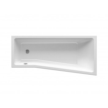 Ванна Ravak BeHappy II 170x75 cm, ліва, акрилова - біла 