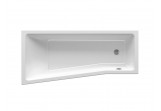 Ванна Ravak BeHappy II 150x75 cm, права, акрилова - біла 
