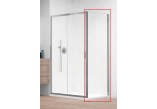 Двері душові Radaway Alienta DWJ+S 100 cm - скло прозорі, profil хром