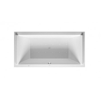 Ванна з гідромасажем 150x75cm, Duravit Qatego, Combi-System P - Білий