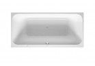 Ванна з гідромасажем Duravit Happy D.2 190x90 cm, wariant hydromasażu Air-System - біла