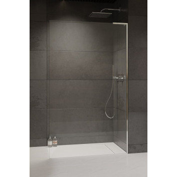Ширма для ванни Radaway Modo SL Black PNJ II 70 правий, скло прозоре, profil чорний
