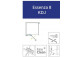 Двері кабіни prysznicowej Radaway Essenza 8 KDJ 100, ліве, 1000x2000mmm, скло прозоре, хром